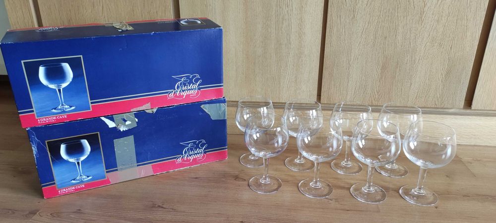 8 Copos para Gin Grande Cave Cristal d'Arques