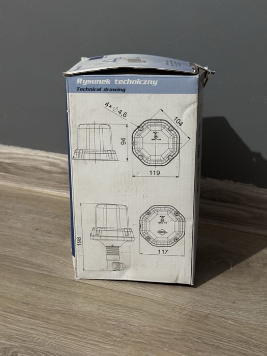Lampa ostrzegawcza LED| NOWA