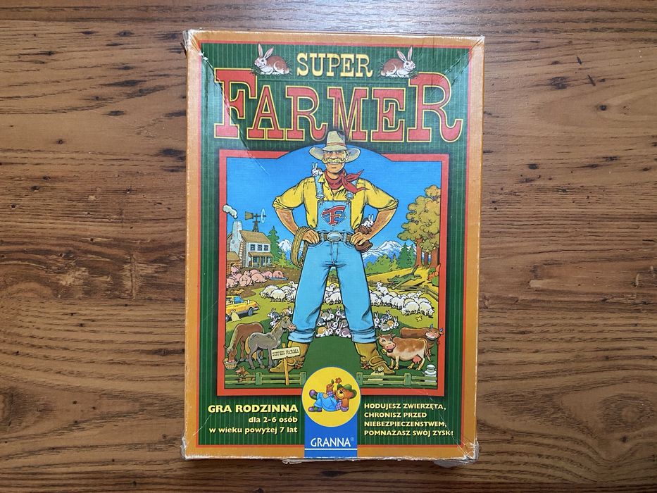 Super Farmer 2002r. - Gra planszowa unikat retro