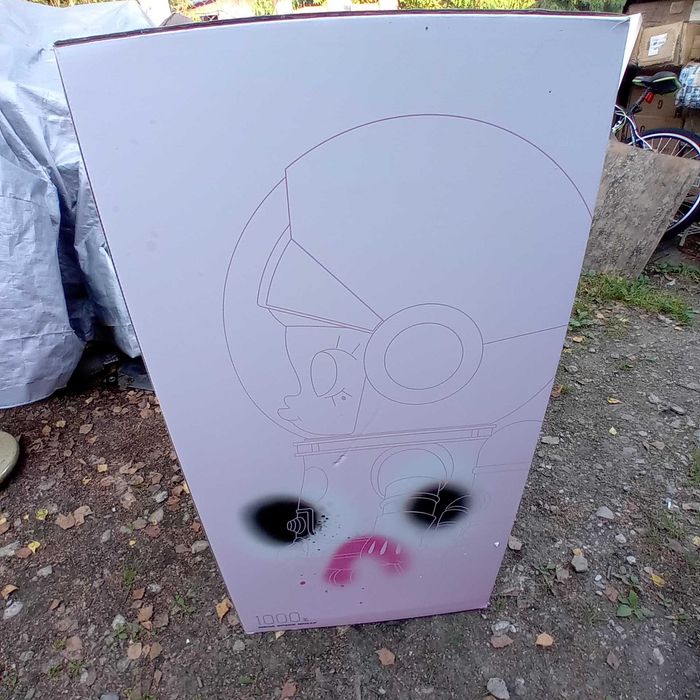 Zabawka Pop Mart Mega Space Molly 1000% Jon Burgerman