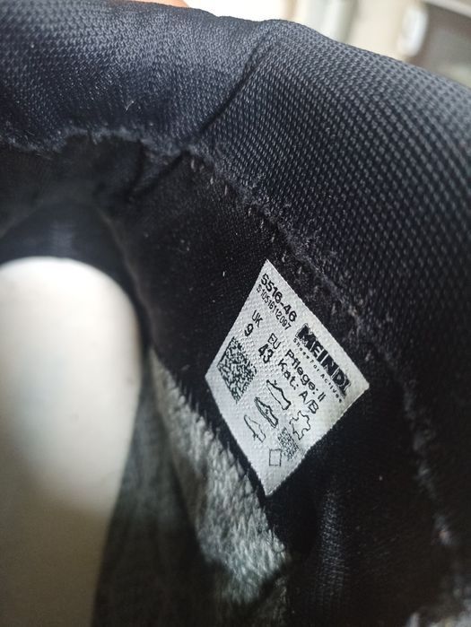 Трекінгові черевики Scarpa Meindl UK 9 EU 43 42,5 42 28,3см