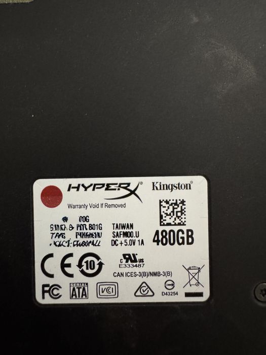 Disco SSD Hyper X 480Gb470637305125949441