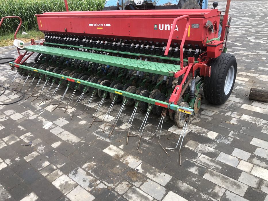 Сівалка зернова Unia polonez 4m сіє ріпак,соя,соняшник 2008р випуску!