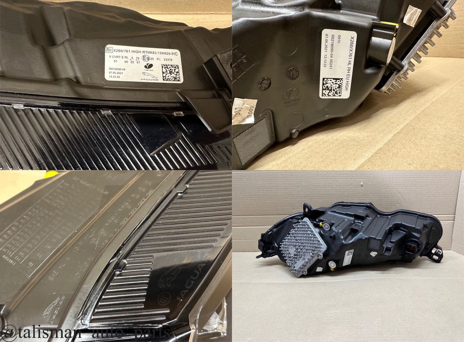 Jaguar Fpace XF фара передня фари оптика наявність RTMK83-13W029HC