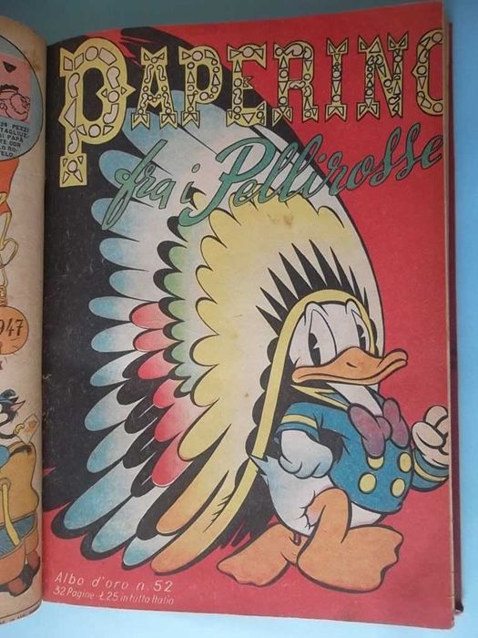 "Albo d'Oro" (1947) Números 51 a 60. BD clássica em italiano.