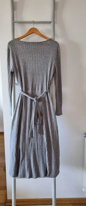 Vestido Mango Cinzento - Tamanho L