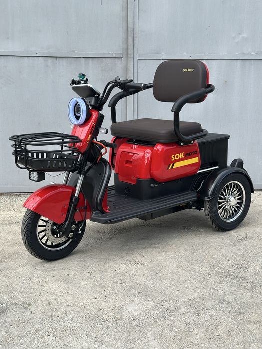 Електричний трицикл Sok Moto 1500W‼️в наявності‼️