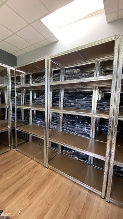 (Trzeci -50%+Darmowa Wysyłka) SOLIDNY Regał Magazynowy 180x90x40cm