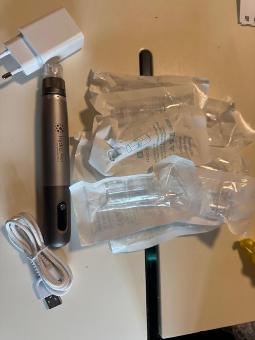 Hydra.Pen Caneta de Microneedling / Mesoterapia — Novo + Recargas Seladas