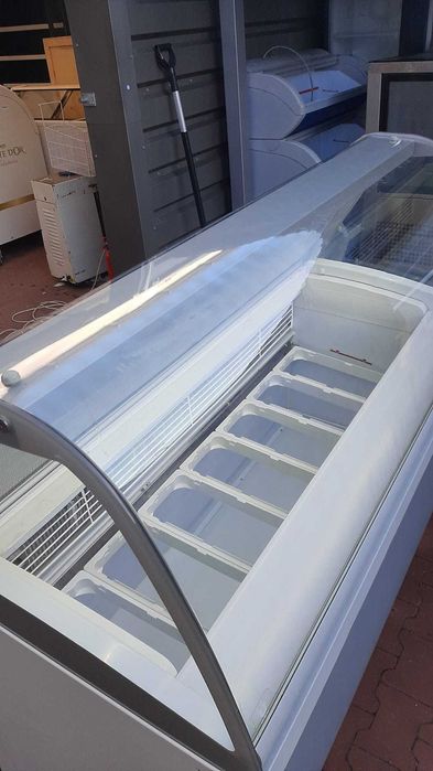 Kuweciarka lodów ISA CLEVER 7 LED konserwator witryna DOSTAWA na lody