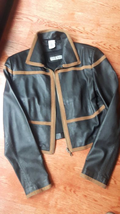 Komplet skórzany damski -piękny ,do noszenia też oddzielnie