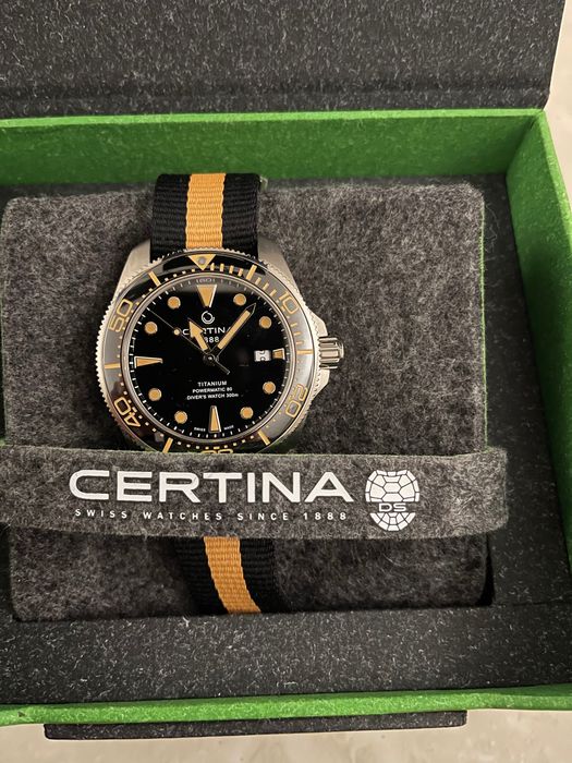 Certina DS action diver titanium 43mm