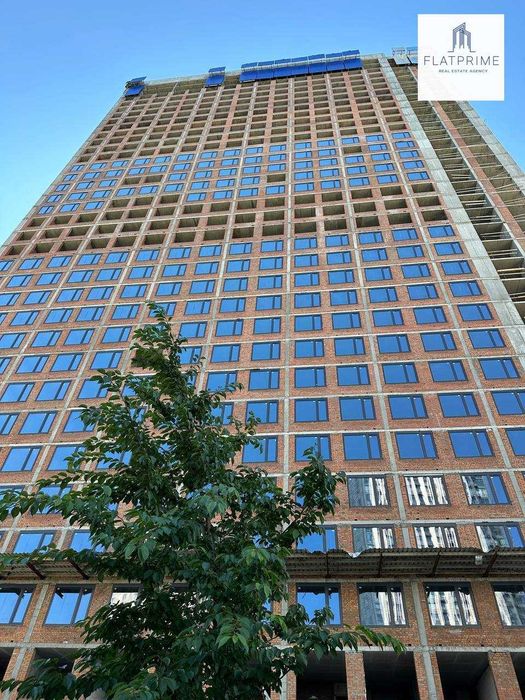 ЖК Метрополіс. 1к квартира. 46,82м2. Новобудова. Спп 1%.