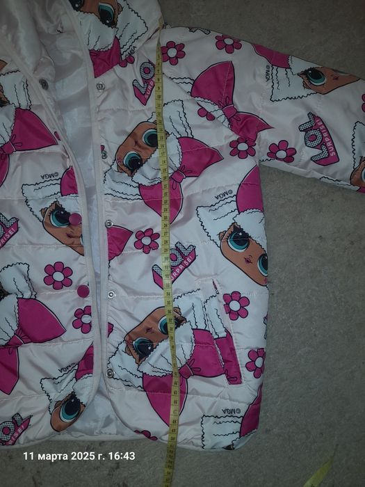 Весняна куртка для дівчинки LOL