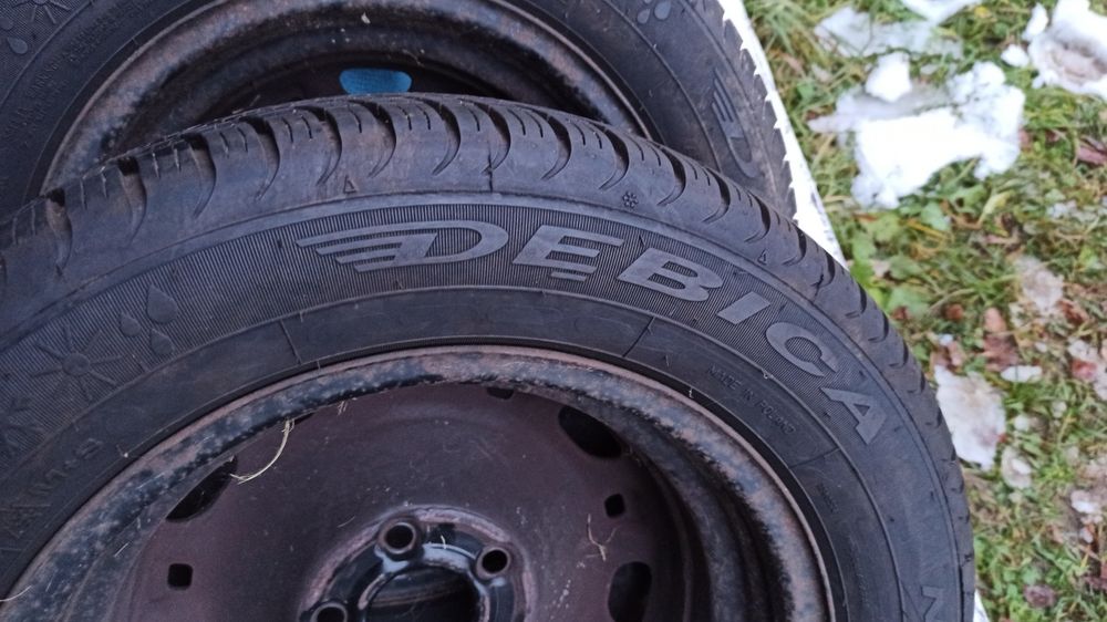 Koła z oponami wielosezonowymi Dębica 185/60R14 5x100 57.1