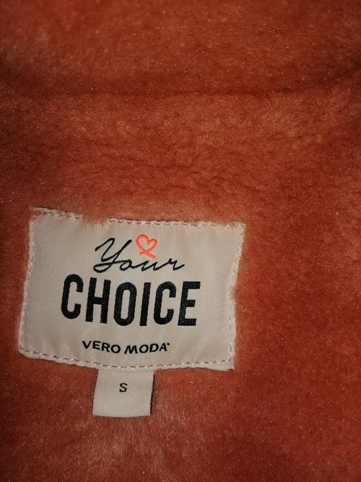 Шубка штучна, розмір S. Оверсайз