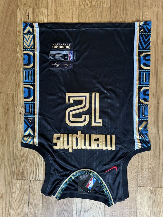 Nowy czarny Jersey Ja Morrant Grizzles NBA 12