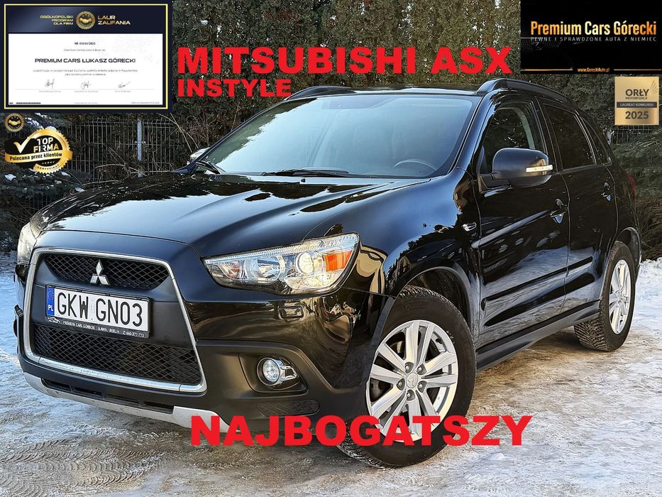 Mitsubishi ASX INSTYLE*4x4*BiXenon*Navi*Kamera*Skóry*Panorama*KeyLess*RockFord*Serwis