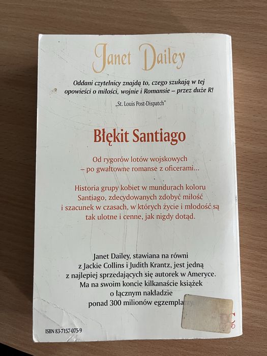 Janet Dailey Błękit Santiago