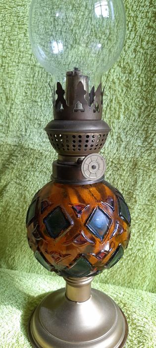 lampa naftowa kolorowa