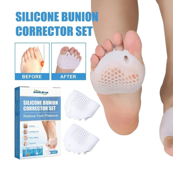 Протектор силіконовий, коректор з роздільником пальців на стопу,