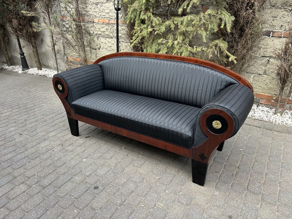 Antyczna Sofa Kanpa Biedermeier Antyk Uniakt Stan BDB