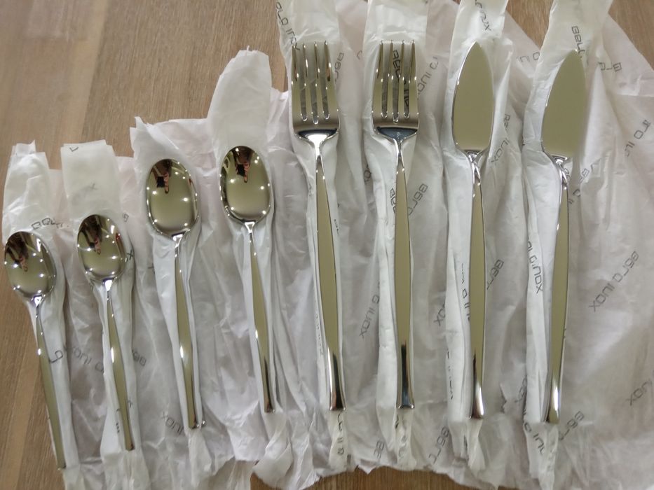 Faqueiro 130 peças Luna Belo Inox