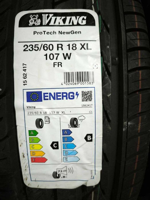 Нові шини резина літо 235/60 R18 Viking (Continental) ProTech NewGen