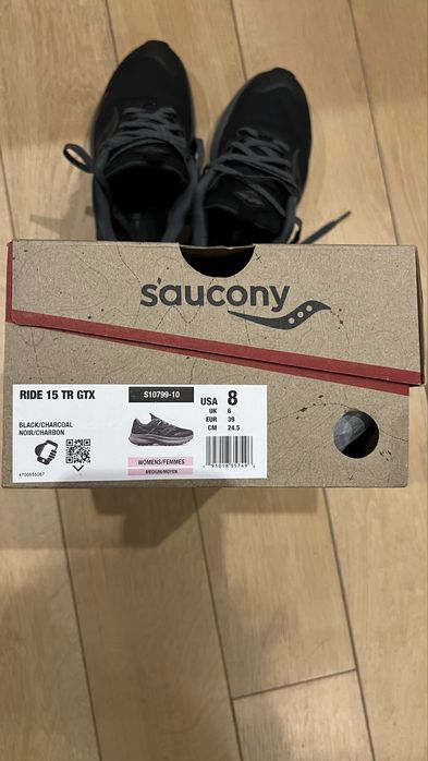 Жіночі Кросівки Saucony RIDE 15 TR GTX (розмір 39)