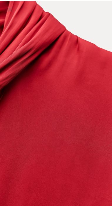 Bluzka ZARA z wiązaniem