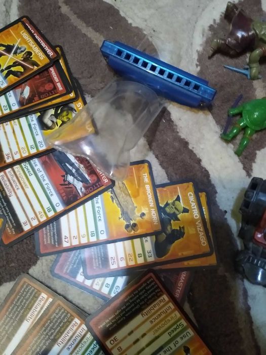 мегалот іграшок - нінзя черепашки, машинки, starwars карточки