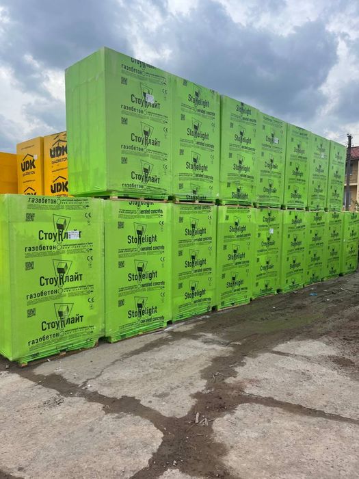 Газобетон Stonelight (Стоунлайт) в наявності, кращі ціни