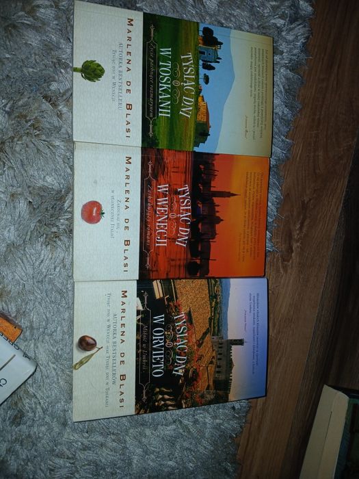 Komplet ksiazek   autora Marlena de Blasi