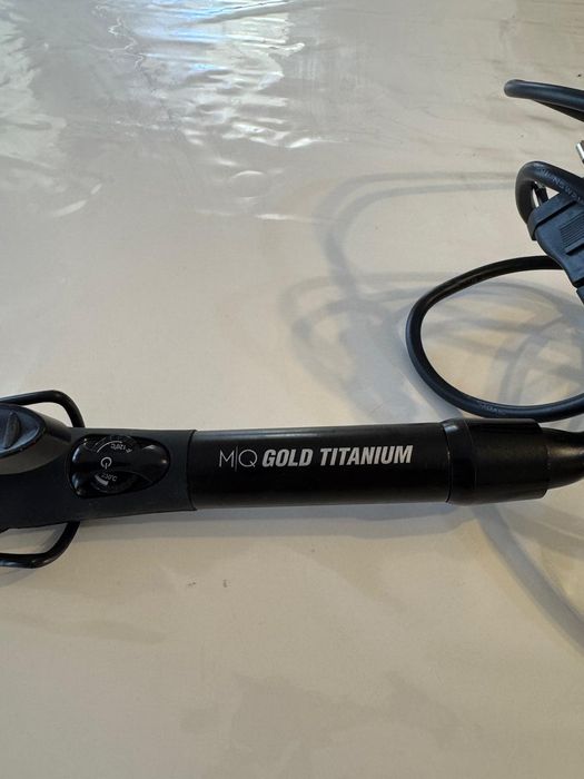 Modelador de cabelo MQ Gold Titanium