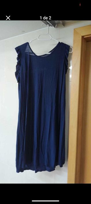 Vestido grávida  azul ou verde