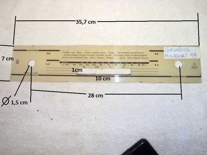 Quadrantes rádios antigos, escalas - Philips Blaupunkt e outras marcas