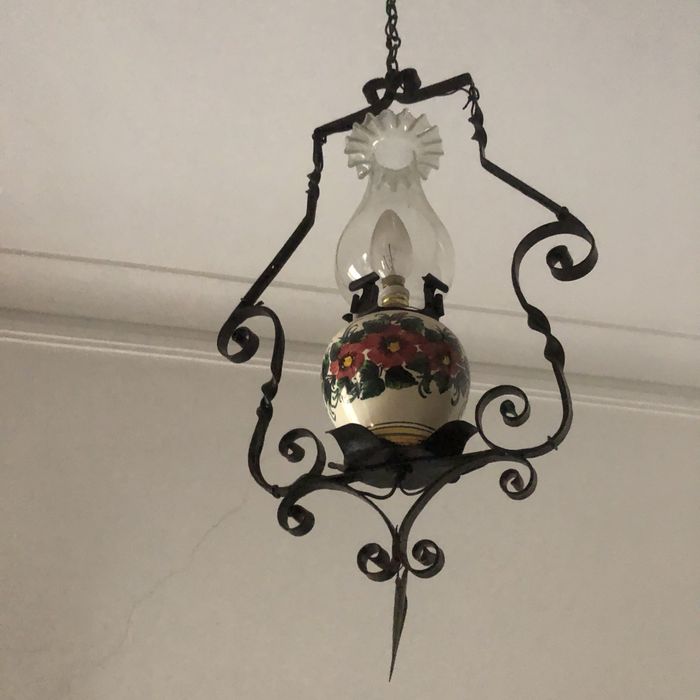 candeeiro de tecto vintage