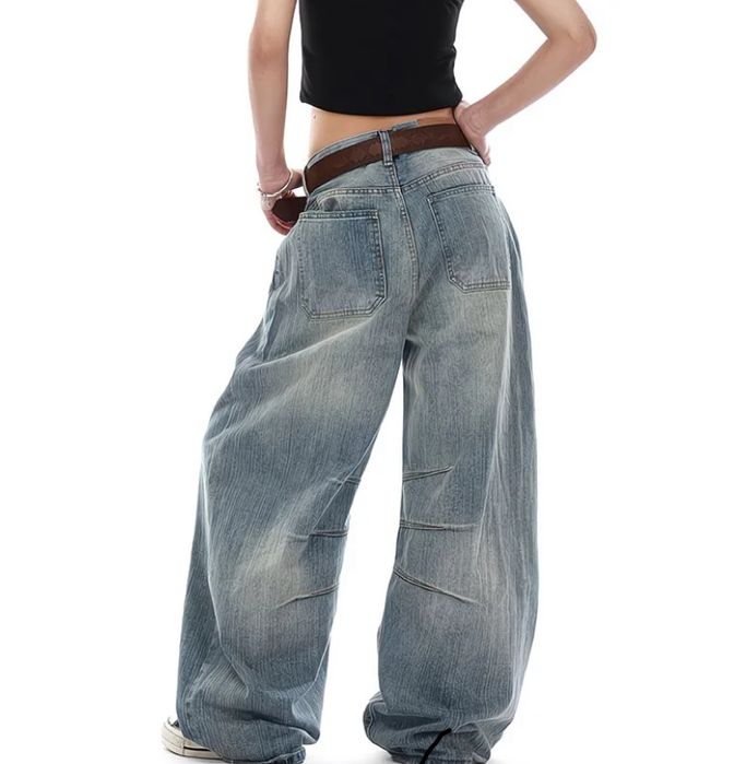 Y2K wide jeans