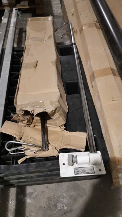 Uchwyt medyczny kroplówki płynów mocowany do ściany MSS-10.2 Bak Med