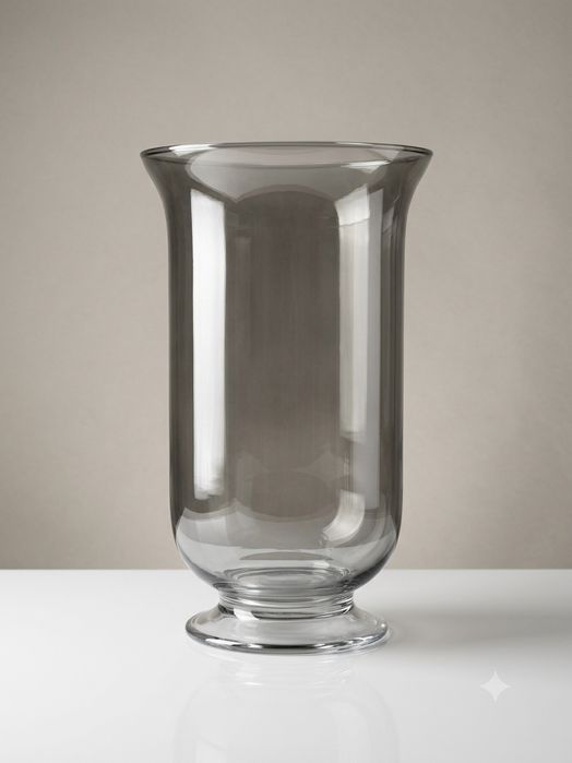 Vaso de cristal 30 cm – transparente e elegante