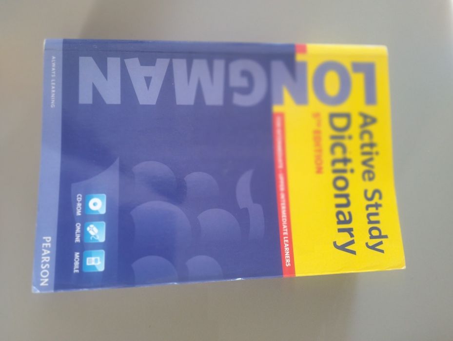 Dicionário de inglês.