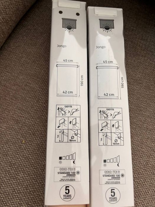 Estore de rolo Cor bege creme