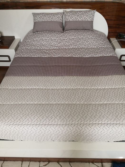 Manta de inverno em sarja tons neutros Nova