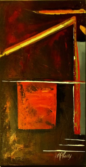 Quadro Maria Alice (N.1961) - Original - Pintura a Óleo Sobre Tela.