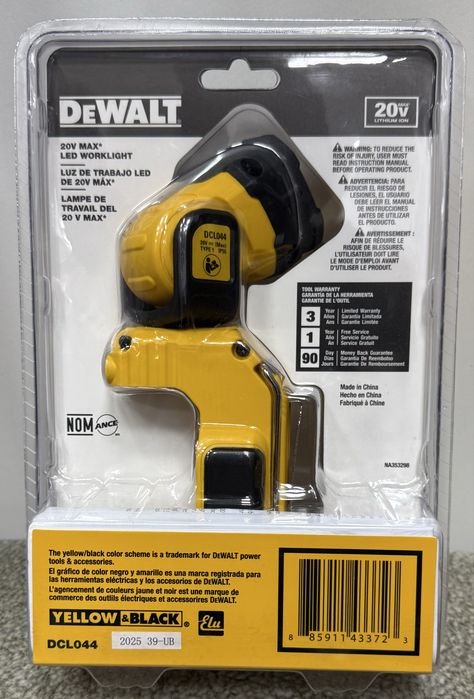 Ліхтар DeWalt DCL044 Оригінал !!!