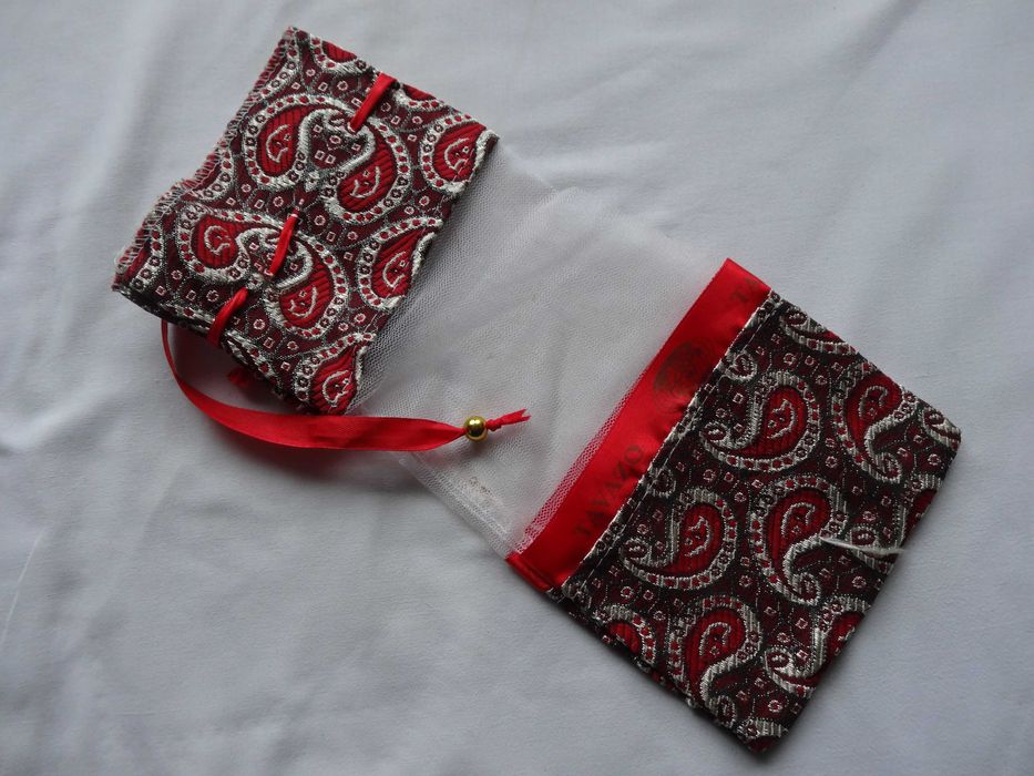 Oryginalny worek etniczny potli bag z Indii, nowy, z metką GRATIS