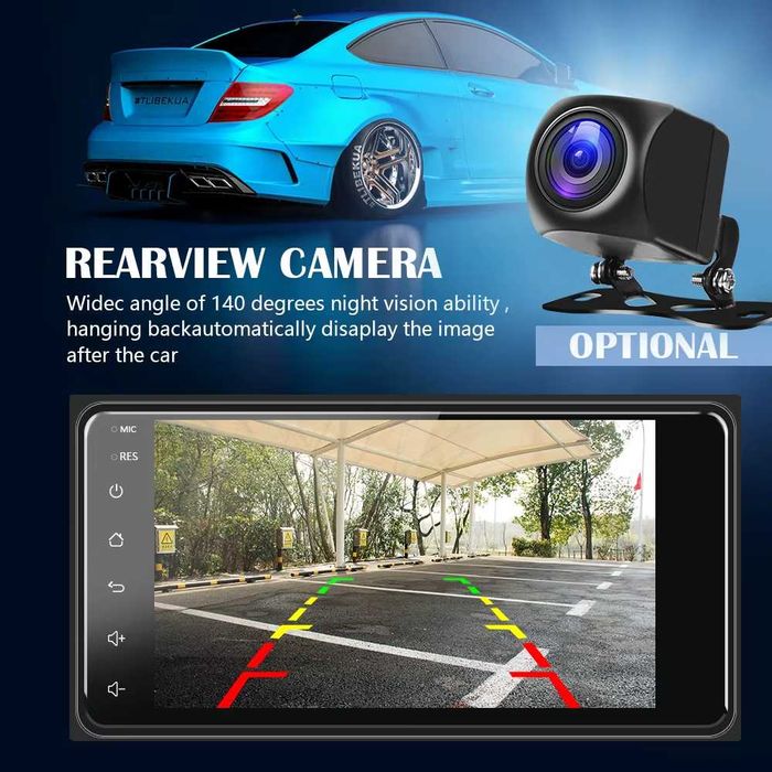 Radio Android Toyota Corolla Rav4 Hilux CarPlay GPS WiFi 2/64GB NOVO