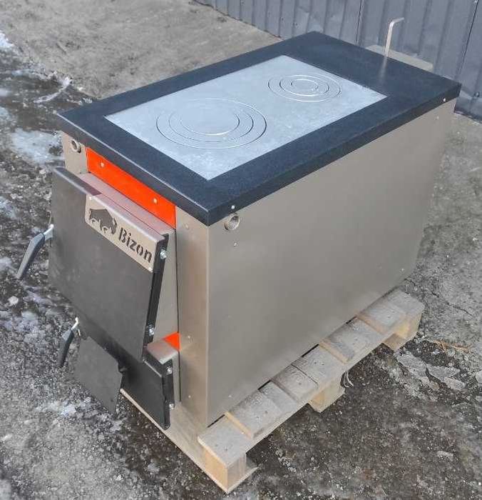 Хіт! Котел твердопаливний БІЗОН. Твердотопливный. Доставка. Гарантія.