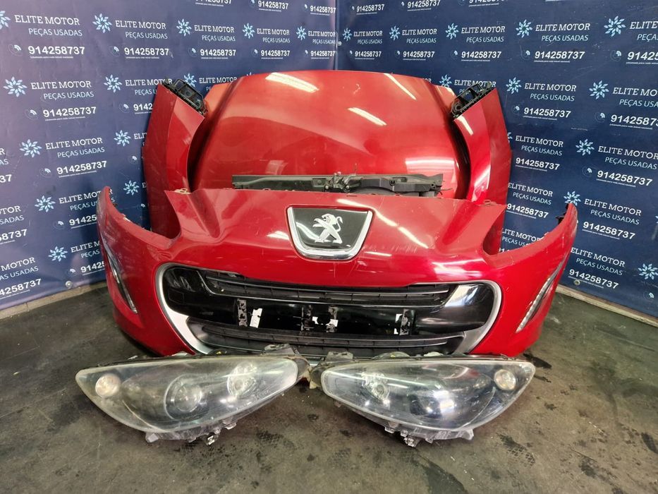 Frente completa usada PEUGEOT 308 1.6 HDI Phase II 2011 XENON capot