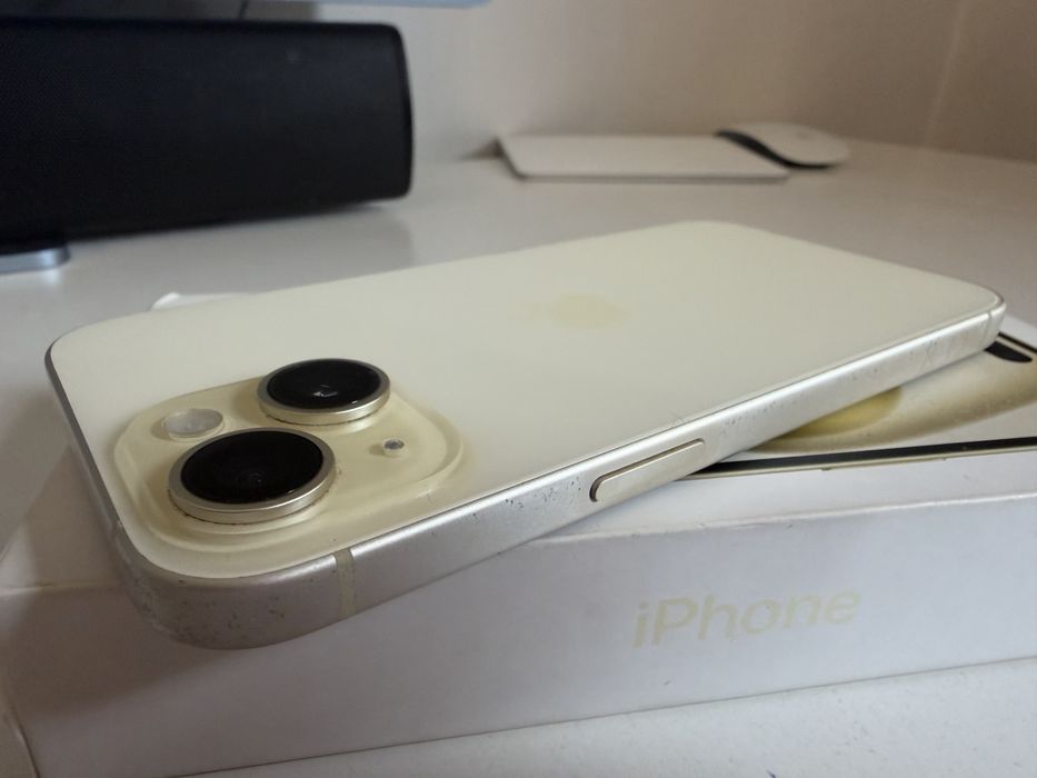 Bateria 100% iPhone 15 128gb Yellow